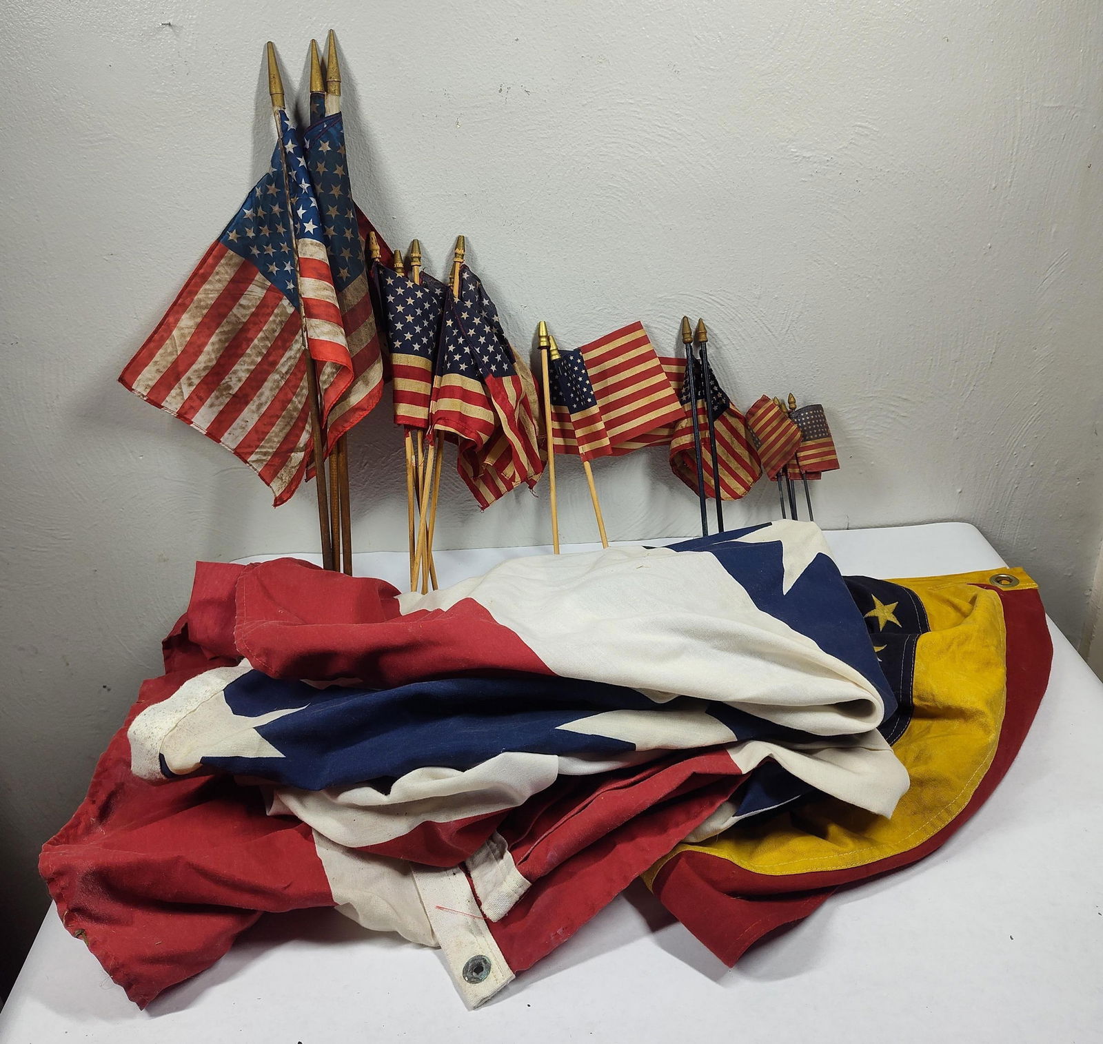 Stick and 48 Star Flags (1 of 5)