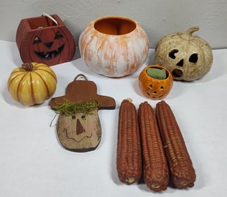 Halloween Jackolanterns & Pumpkin Decor