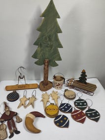 Handcrafted Wooden Christmas Decor