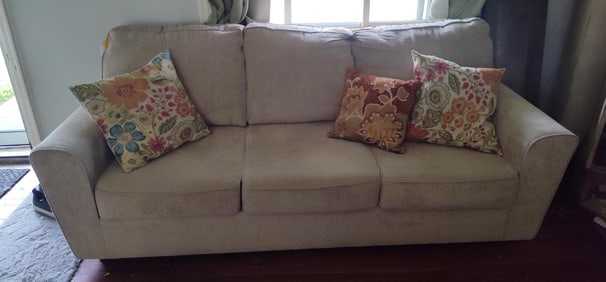 Ashleys Furniture Sand Sofa