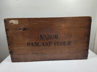 Leggett Co Pancake Flour Crate