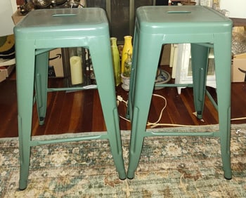 Industrial Metal Stools