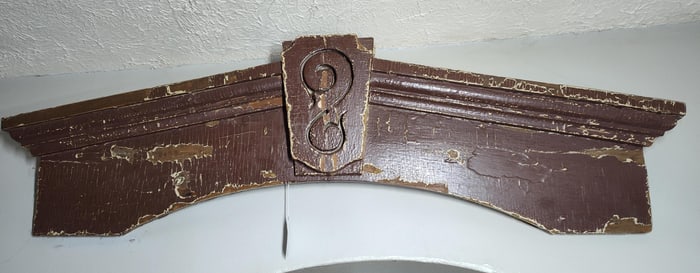 19th Century Architectural Salvage Door Topper