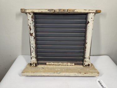 Architectural Shutter Shelf