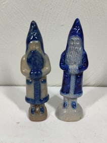 Salt Glazed Pencil Santas