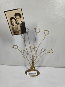 Brass Card Holder