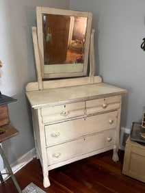 4 Drawer Empire Style Dresser