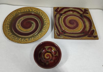 Local Artisan Glazed Pottery