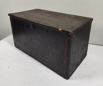 Dovetailed A Stenciled Box