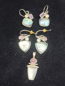 Sterling Silver & Shell Jewelry