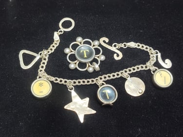 Sterling Silver Charm Bracelet