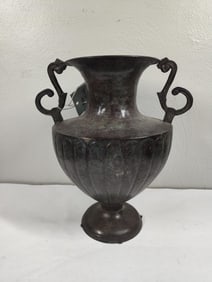 Copper Two Handled Urn