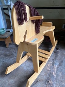 Wooden Rocking Horse