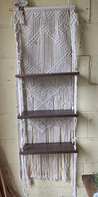 Macrame Wall Shelf