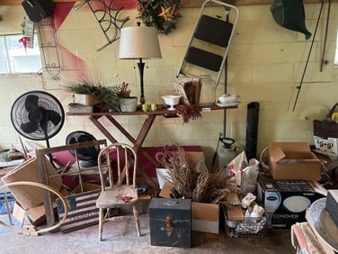 Garage Wall Contents