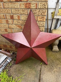 Tin Metal Star