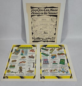 Wolverine Toys & Sandy Andy Toy Catalogs
