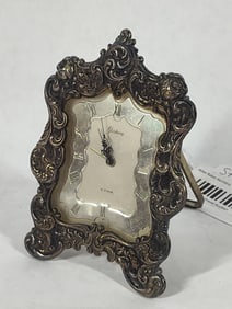 Sterling Silver Gorham Clock