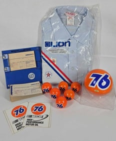 Unocal 76 Advertising, Mechanic Shirt & Receipt Book