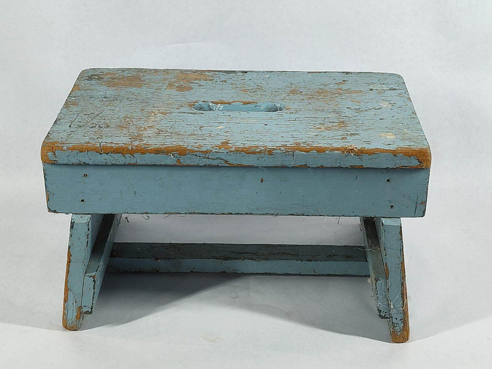 Robins Egg Blue Step Stool (1 of 3)
