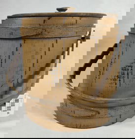 Great Painted Firkin Bucket