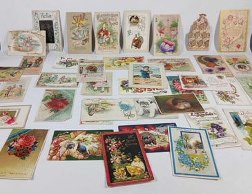 Early Advertising and Thanksgiving & Holiday Postcards