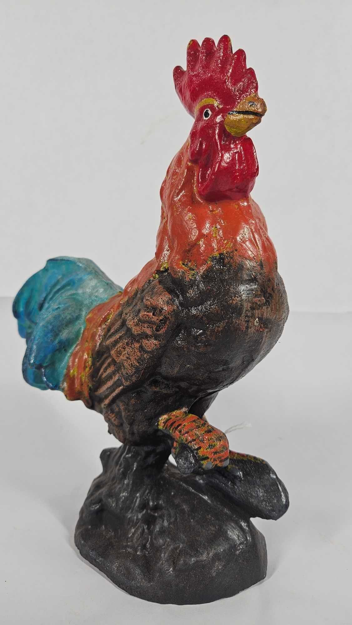 Cast Iron Rooster Doorstop (1 of 6)