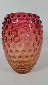 Bohemian Bobbled Ombre Vase