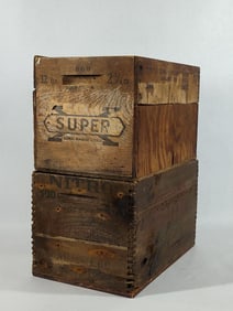 Super X Western & Remington Ammo Boxes