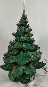 Lighted Ceramic Christmas Tree