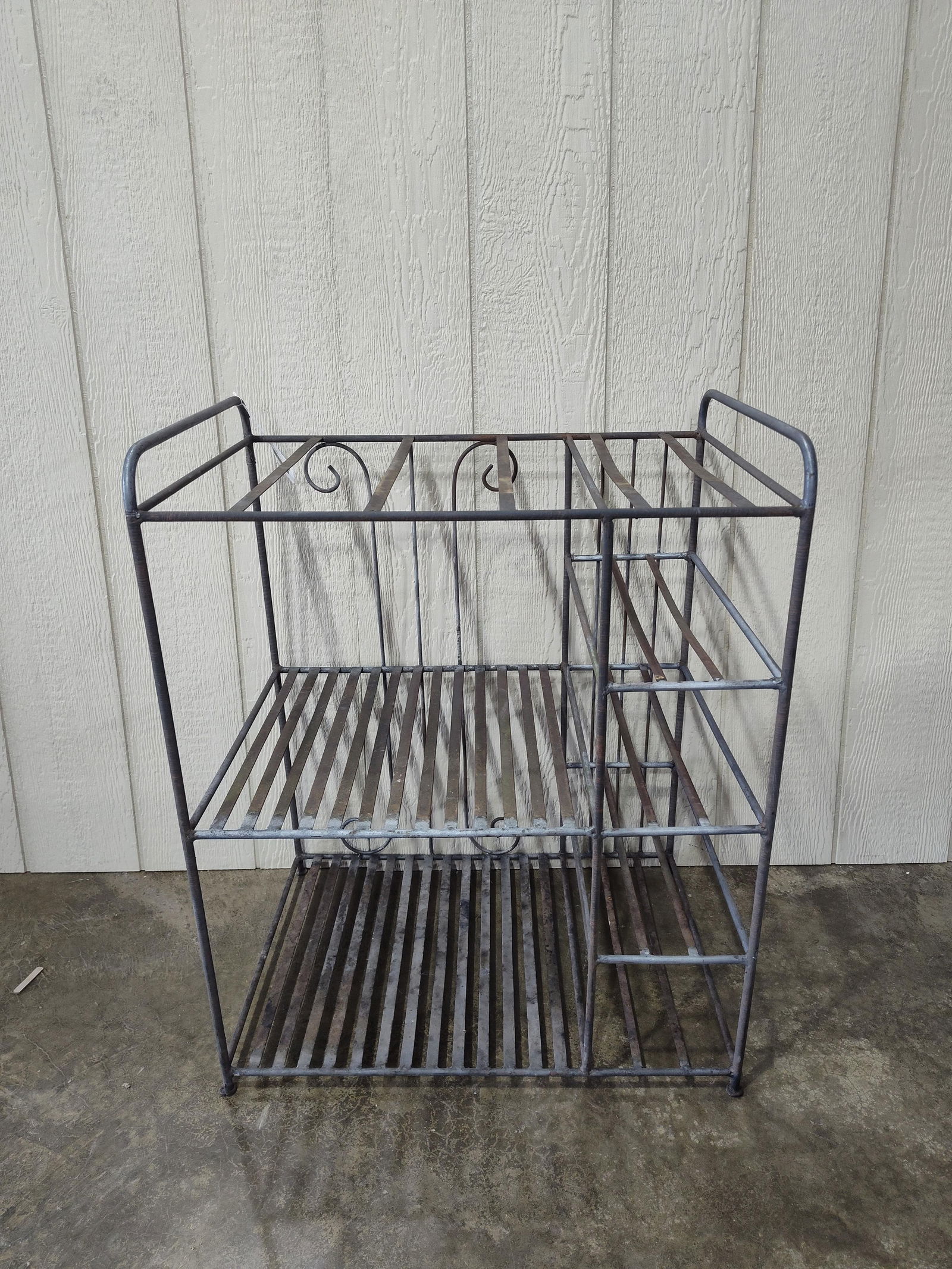 Mid Century Wrought Iron Display Rack (1 of 4)