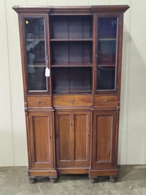 Darkwood Hutch W Doors