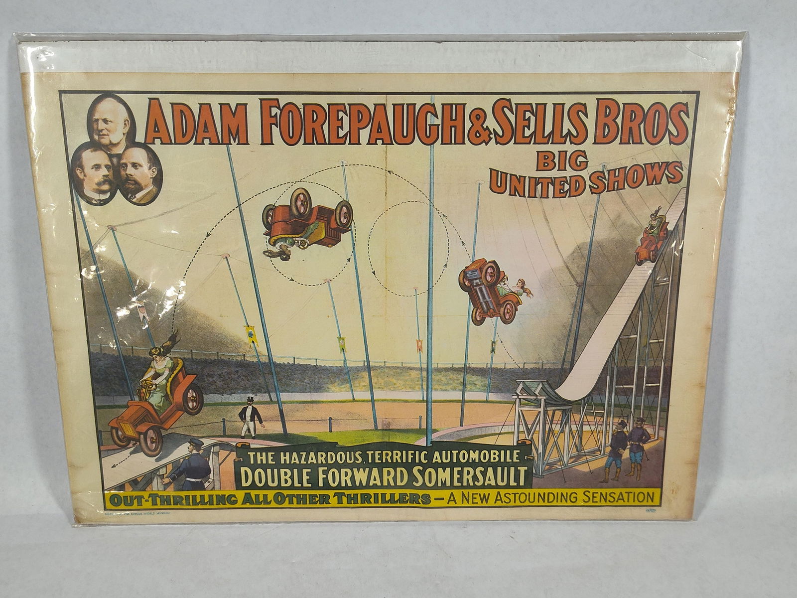 Adam Forepaugh & Sells Bros Circus Show Poster (1 of 4)