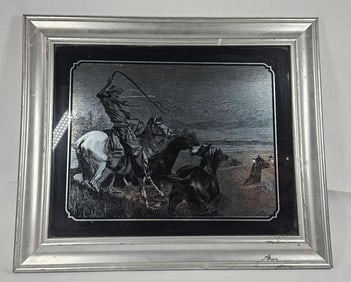 Buffalo Bill Framed Etching