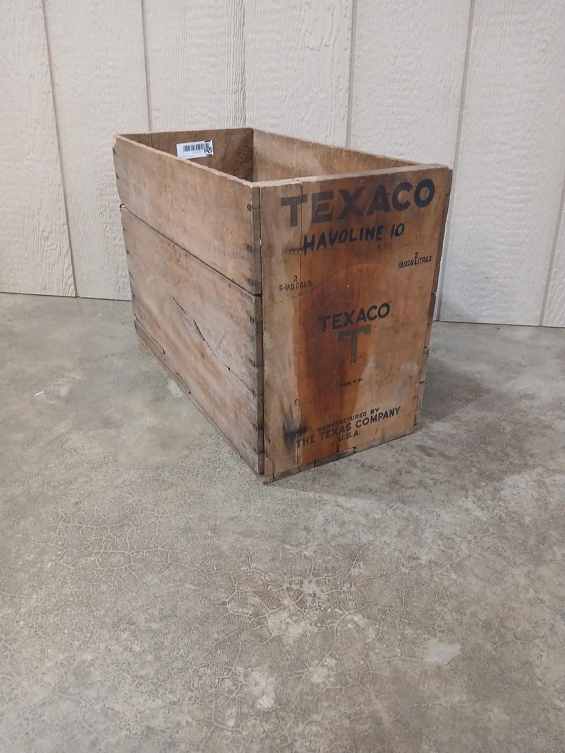 Texaco 5 Gallon Can Crate (1 of 5)