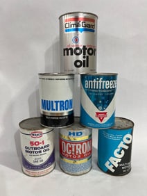6-Various Oil Cans
