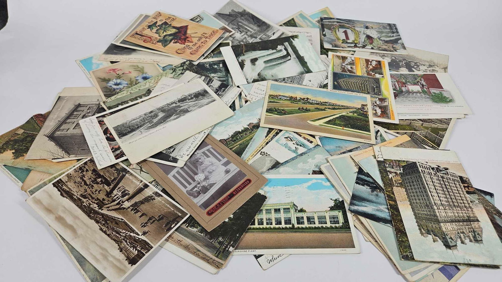 Travel, Holiday, and Portrait Postcards: 1905-1940s