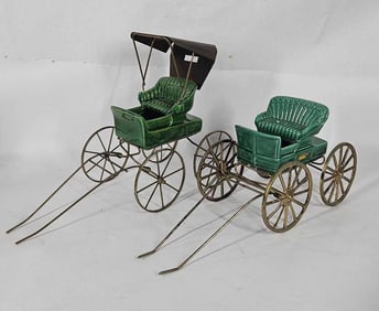 Metlox & Souvenir Pottery Carriages