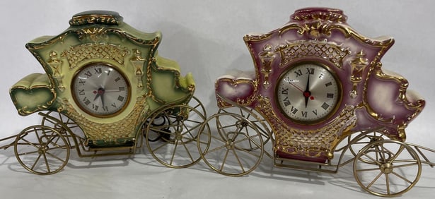 Oxford Carriage Ceramic Clocks