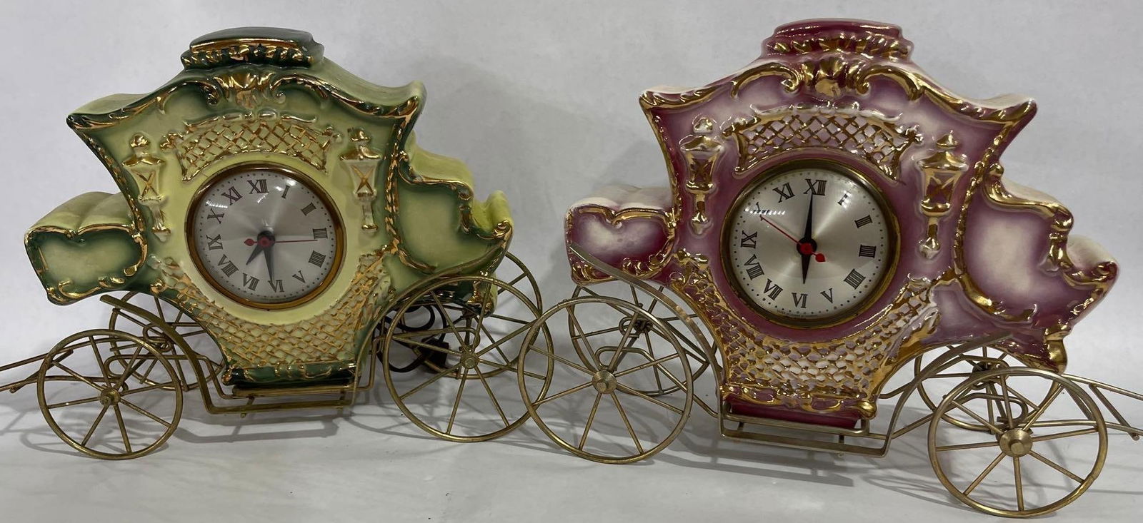 Oxford Carriage Ceramic Clocks (1 of 6)