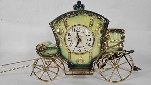 Oxford Carriage Ceramic Clock