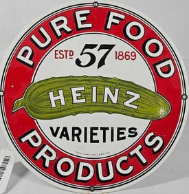 Heinz Pickle Porcelain Sign