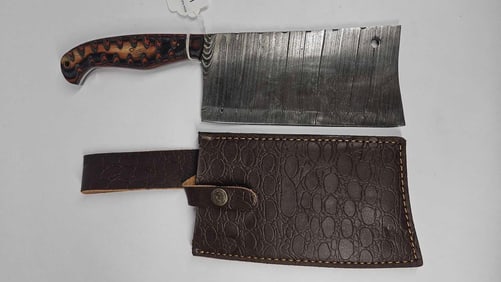 Damascus Blade Cleaver