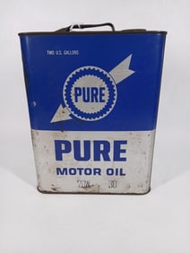 Pure Motor Oil 2 Gallon Can