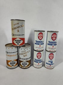 Nitro 9 & Quicksilver Outboard Oil Cans