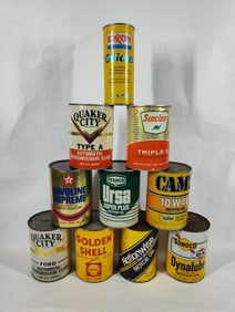 10-Various Oil Cans