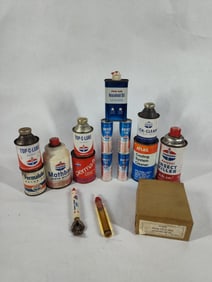 American Oil Fluid Tin & Cans