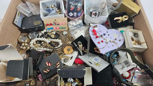 Earrings, Bracelet, and Necklaces