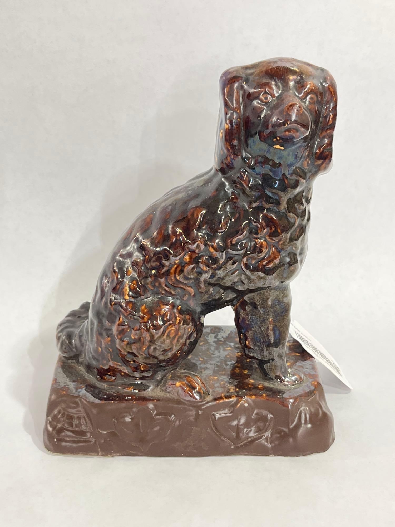 Stoneware Pottery Spaniel (1 of 4)