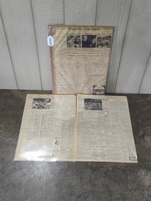 1937-1940s Baseball Newspapers